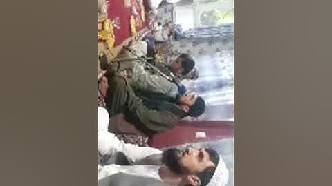 تلاوت سوره مبارکه الرحمن بصدای استاد قاری زین الله زاهد در منزل قاری صاحب حجت الله پشه ای