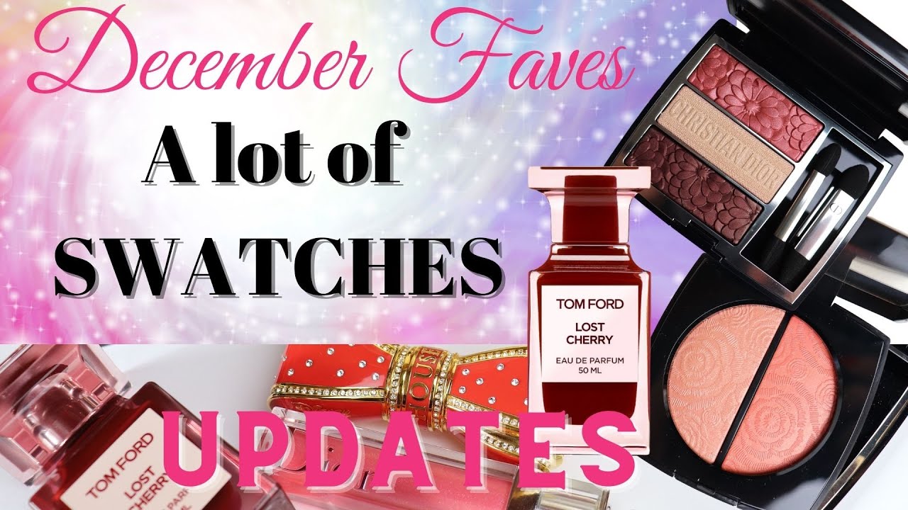 DECEMBER FAVES & UPDATES on CHANEL & DIOR Spring 2021 makeup collection | A lot of swatches