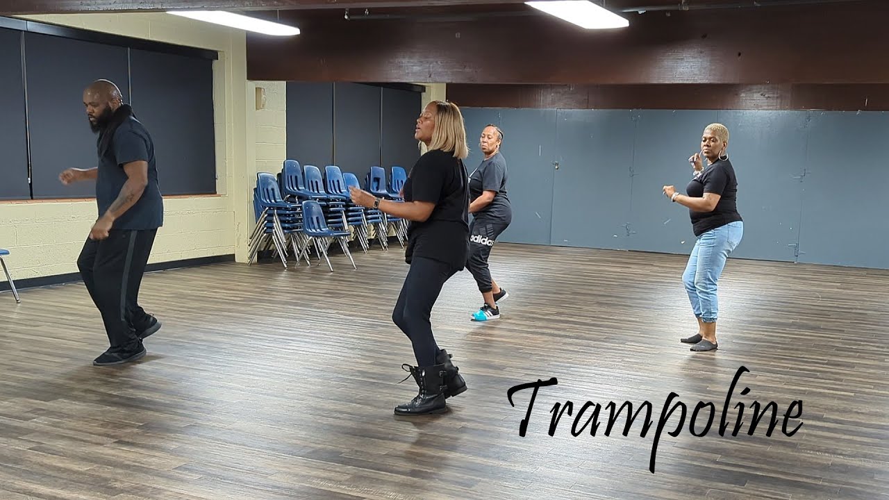 Trampoline Line Dance (Soul) YouTube