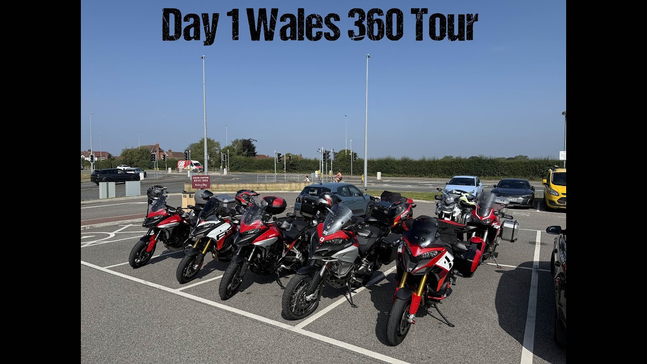 First problem encountered on our Wales 360 tour