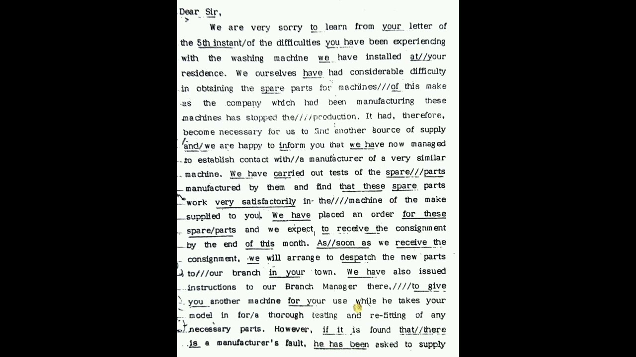 No. 10 English 60 General Dictation GCC