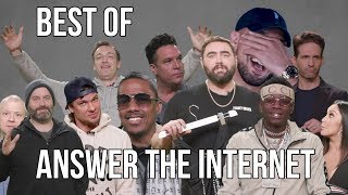 Best Of Celebrities Answering Weirdest Questions From The Internet Answer The Internet