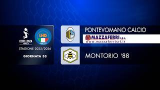 Eccellenza | 33ª giornata| Pontevomano - Montorio (4-0)