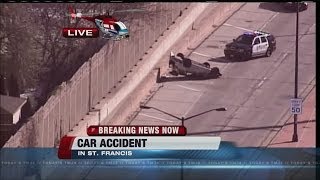 Lanes of I-794 closed due to crash