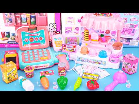 29 minutes Satisfying with Unboxing | Ice Cream Store Cash Register ASMR | Review Pinkfong Playset