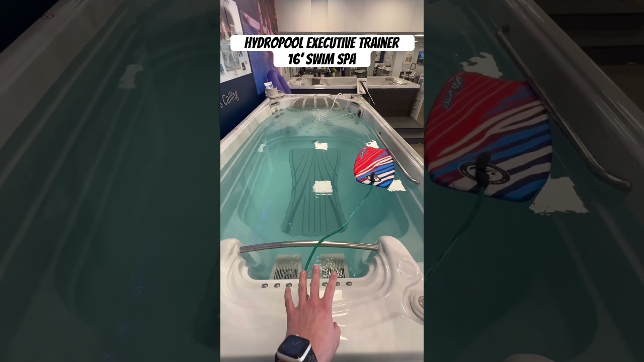 Hydropool Executive Trainer 16’ Swim Spa!  