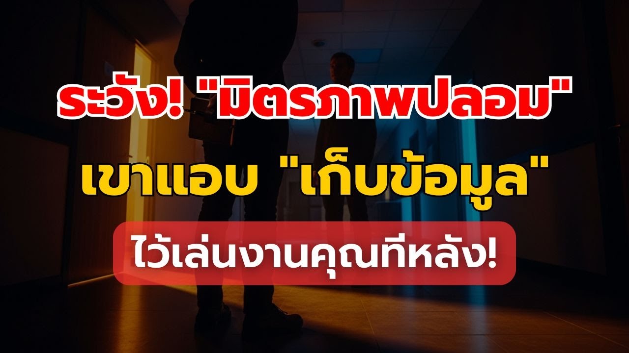 5 พฤติกรรมที่ต้องระวัง... เมื่อเขาแอบ 