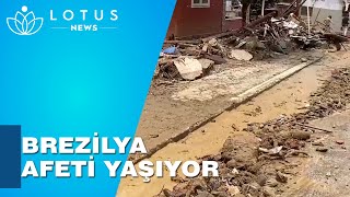 Brezi̇lya Afeti̇ Yaşiyor 130 Can Kaybi