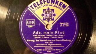 Ade, mein Kind