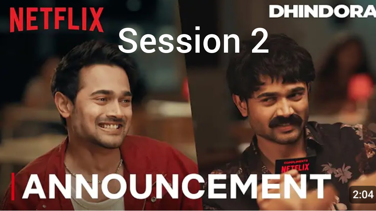 Dhindhora 2 | Announcement| in Netflix| Bhuvan bam series 