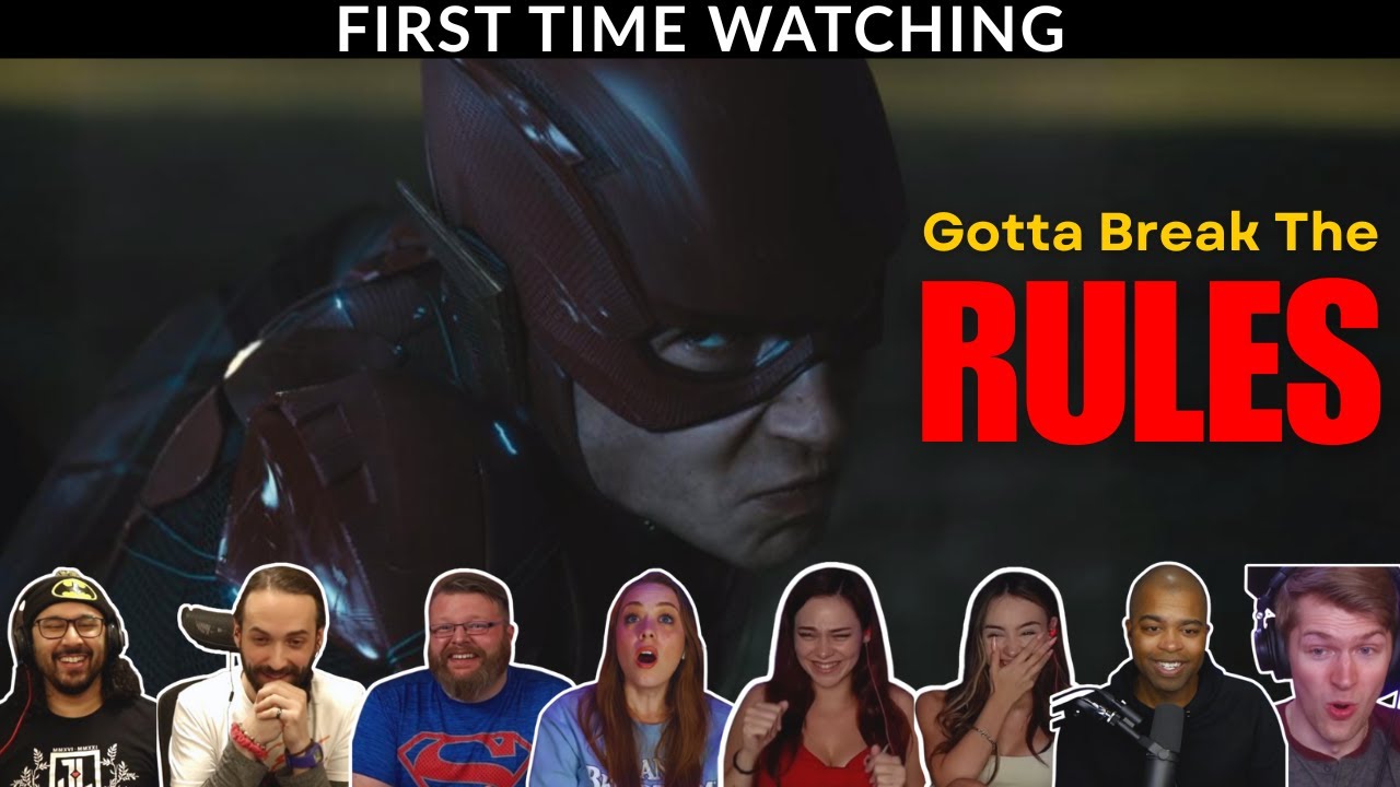 First-Time Reactions to "The Flash Reversing Time" | Zack Snyder’s Justice League Reaction Mashup