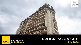 Harmonia Residence Construction Progress Report - July, 2024