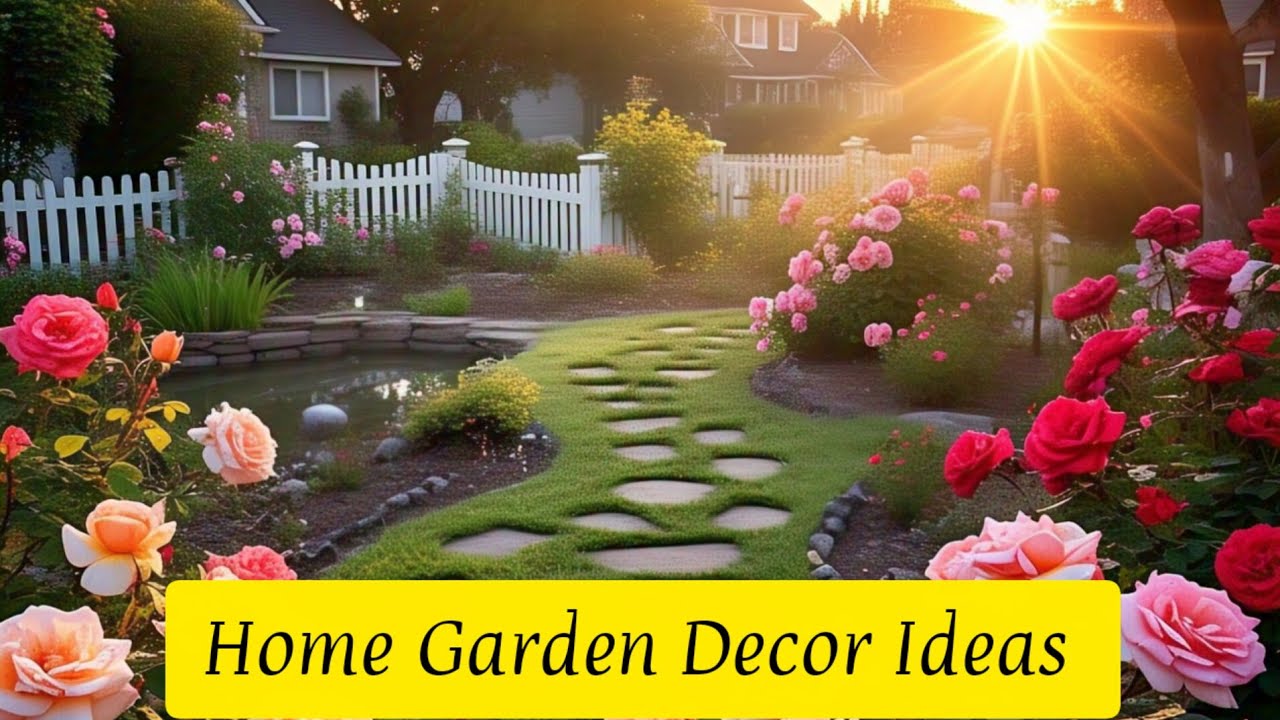 Easy and Affordable Home Garden Decor Ideas | Transform Your Outdoor Space Beautifully
