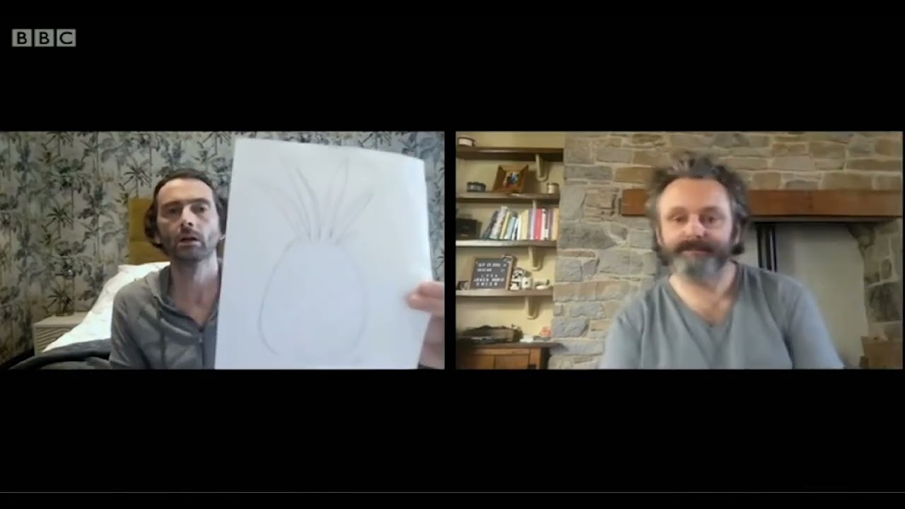 david tennant and michael sheen, my favourite old married couple 