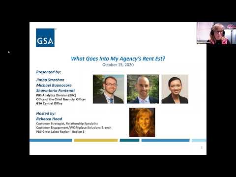 GSA PBS Client Enrichment Series - What Goes Into My Agency's Rent Estimate?