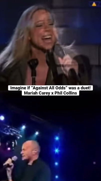 If Mariah Carey and Phil Collins sang “Against All Odds” as a duet! #mariahcarey #philcollins #music