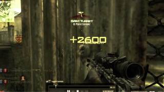 MW3: HD PVR Quality test, Wallbang Headshot!!