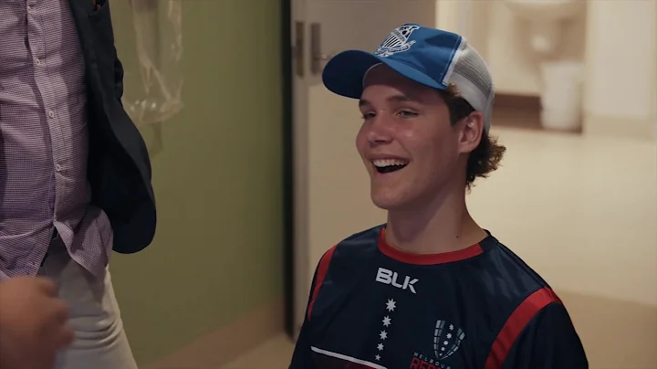 Wests Tigers visit Alex Noble