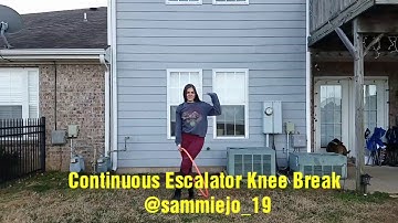 Continuous Escalator Knee Break hoop tutorial with Sammie Jo