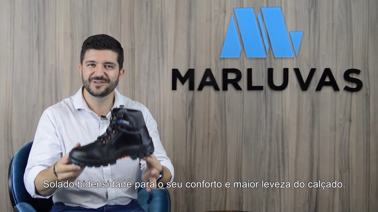 bota de segurança marluvas premier plus 75bpr26