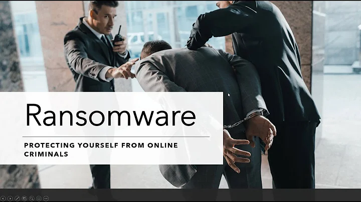 Överlista Online Brottslingar: Taktik för att överleva Ransomware