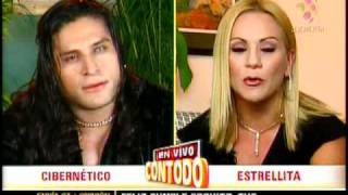 Cibernetico Regaña A Estrellita En Vivo, Tv Mexicana Part. 1