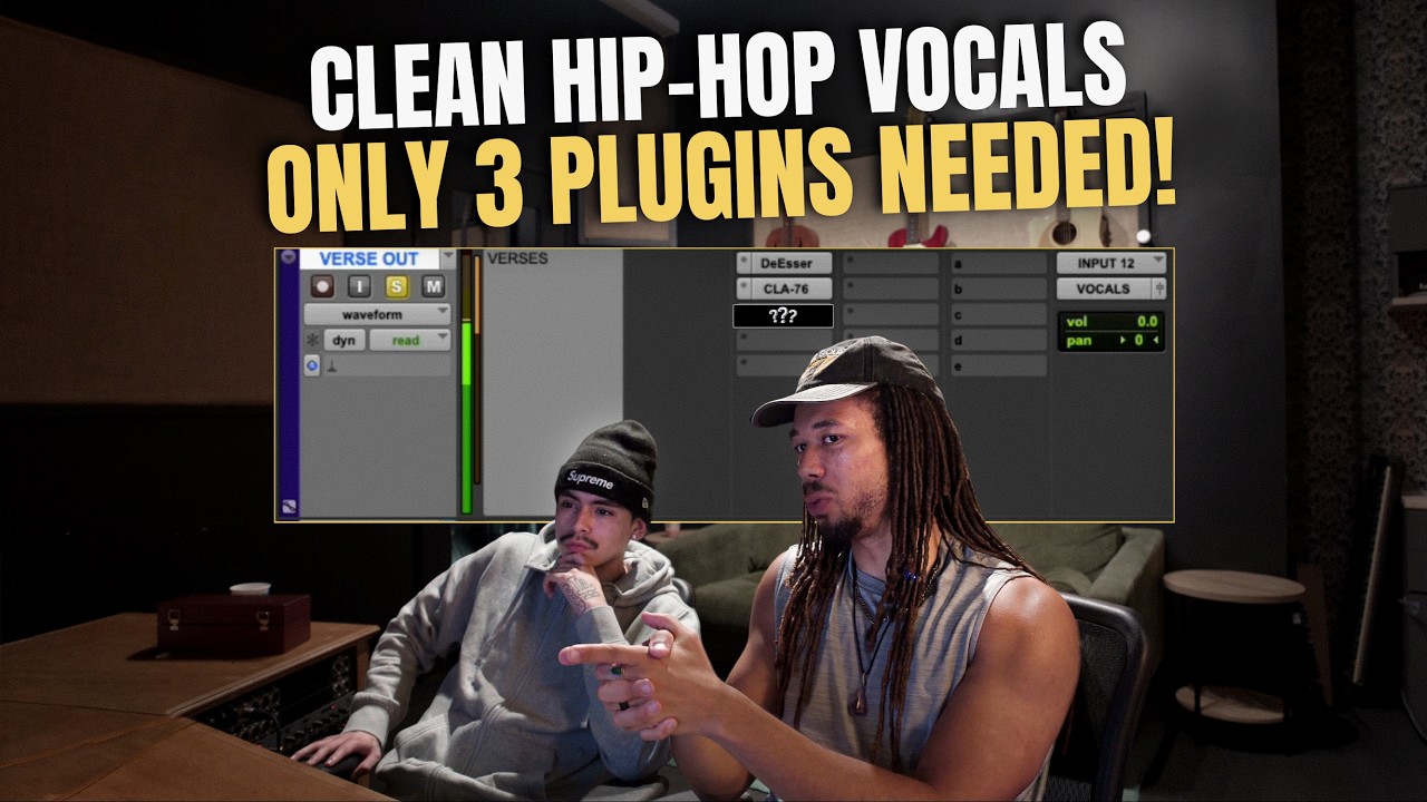Go from BURIED to UPFRONT hip-hop vocals with just 3 PLUGINS! | EP