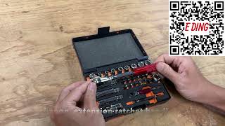 Ready To Level Up Your Toolkit? Discover E Ding Co., Ltds 14Dr. 36Pcs Automotive Socket Set