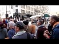 The hare krishnas chanting in central london  hari kirtan das