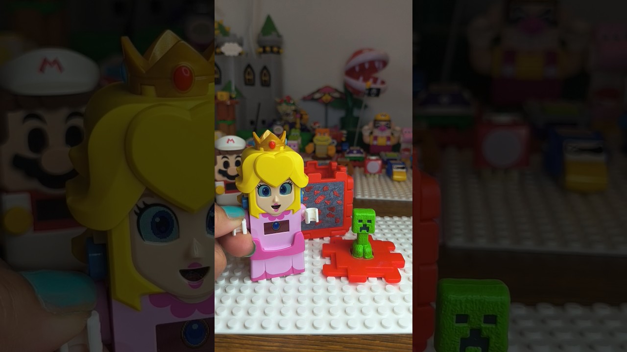 #summerofgoals #minecraftshorts #minecraft #lego #mario #legosupermario #supermario