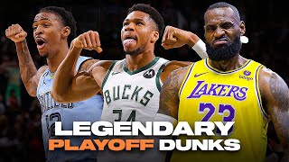 30 Minutes of LEGENDARY NBA Playoff Dunks 😱