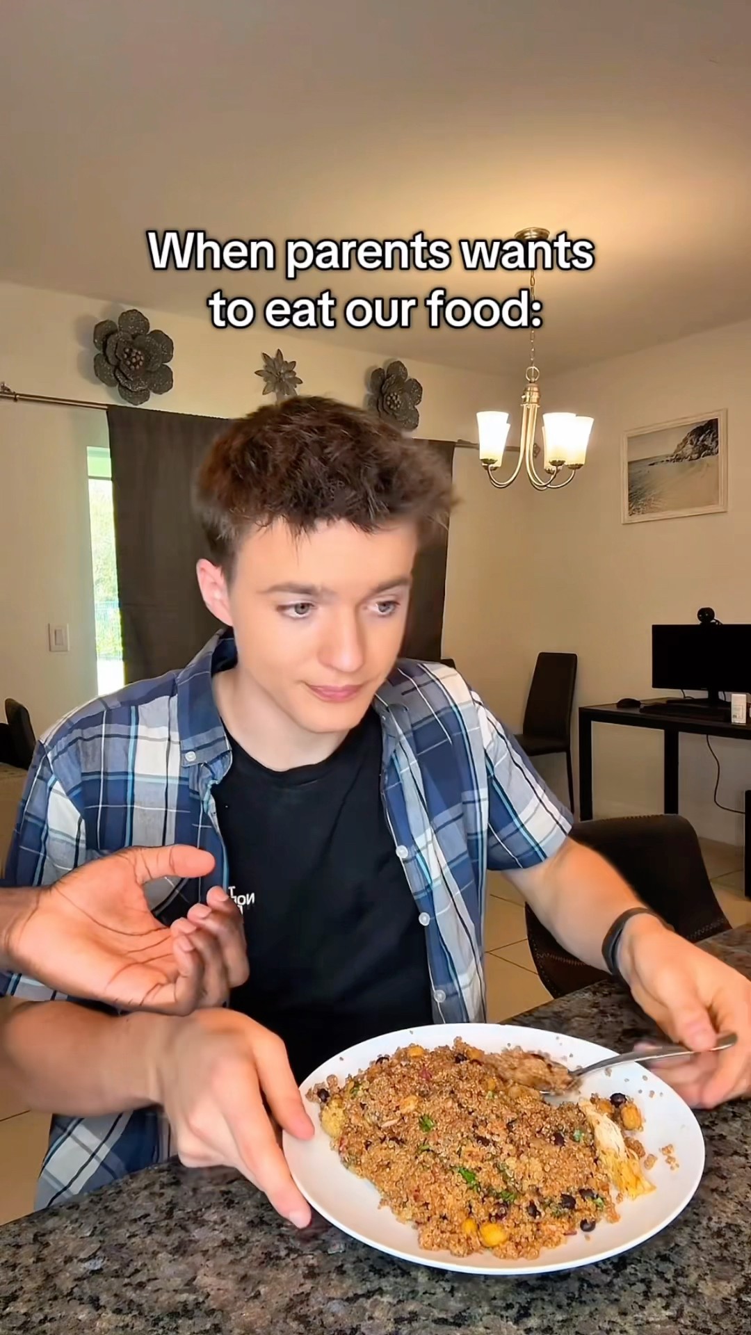 When someone wants Your Food ?.   @Onevilage