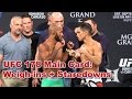 UFC 178: Johnson vs Cariaso Main Card Weigh-ins + Staredowns (HD / Complete + Unedited)