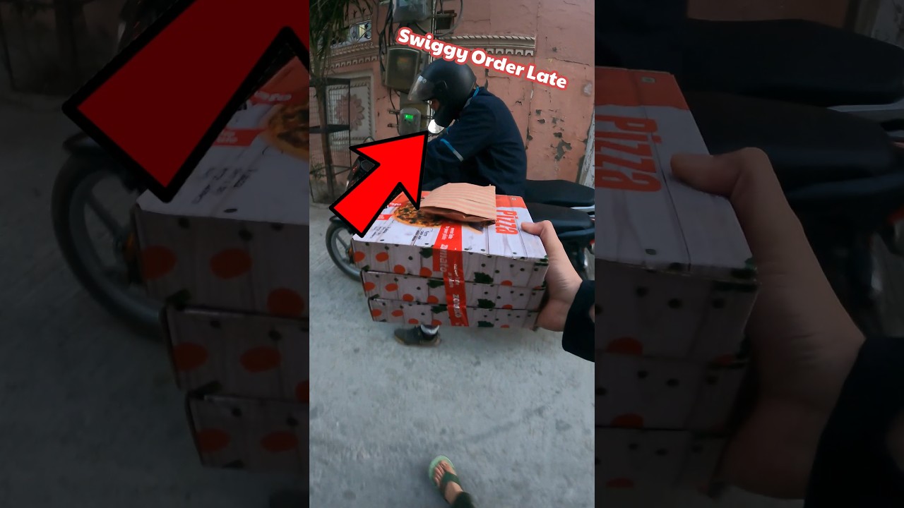 Swiggy Order hua late ak call ki vjh se #cloudkitchen