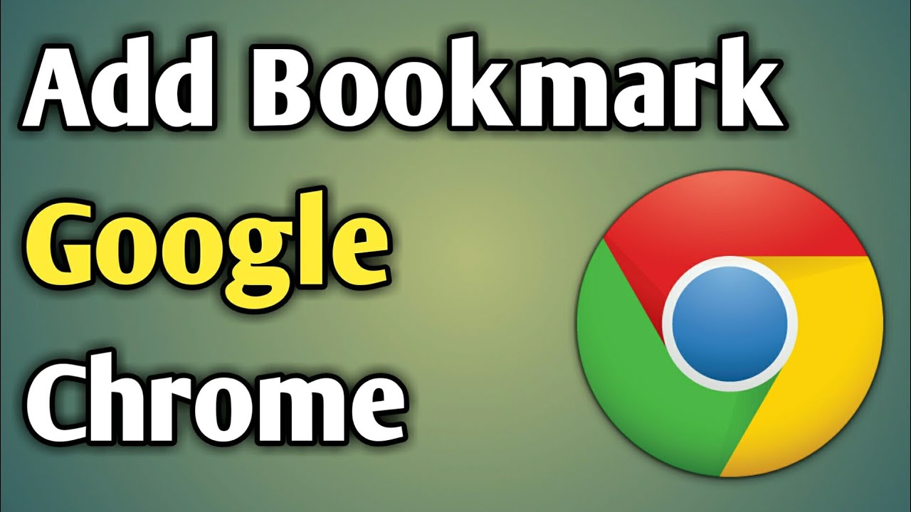 How To Add Bookmark In Google Chrome Chrome Add Bookmark To Bar