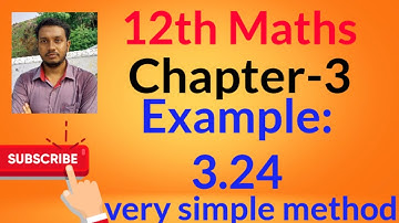 12th Maths| Example: 3.24| Chapter 3| Partly Factored Polynomials...