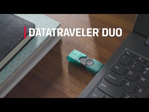Kingston DataTraveler Duo 雙頭隨身碟|支援 USB-A 與 USB-C,高相容儲存方案