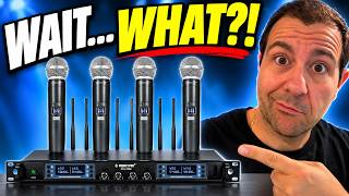 4 Wireless Microphones for $300?! | Phenyx Pro PTU-7000 Review
