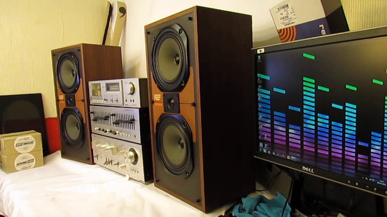 vintage-kef-speakers-carina-ii-sp3017-1983-fwo-80-watts-youtube
