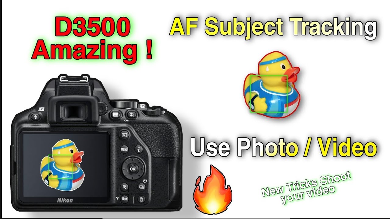 Nikon D3500 Autofocus Subject Tracking D3500, D5300, D56000 AF