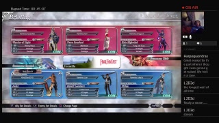 Dissidia NT beta stream!