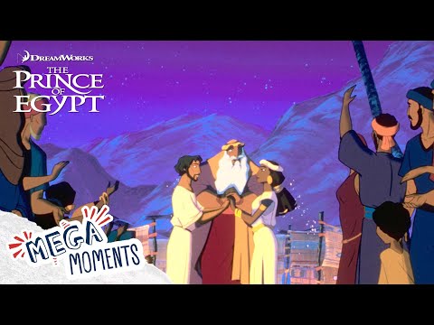 Through Heavens Eyes 🌅 | The Prince of Egypt | Full Song | Movie Moments | Mega Moments
