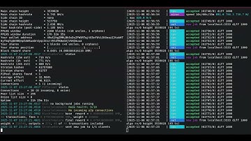 Xmr Remote Crypto Mininig with P2pool and Xmrig on Labtop...!