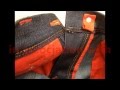 Making of blue-jeans RAW - designer jeans men's style