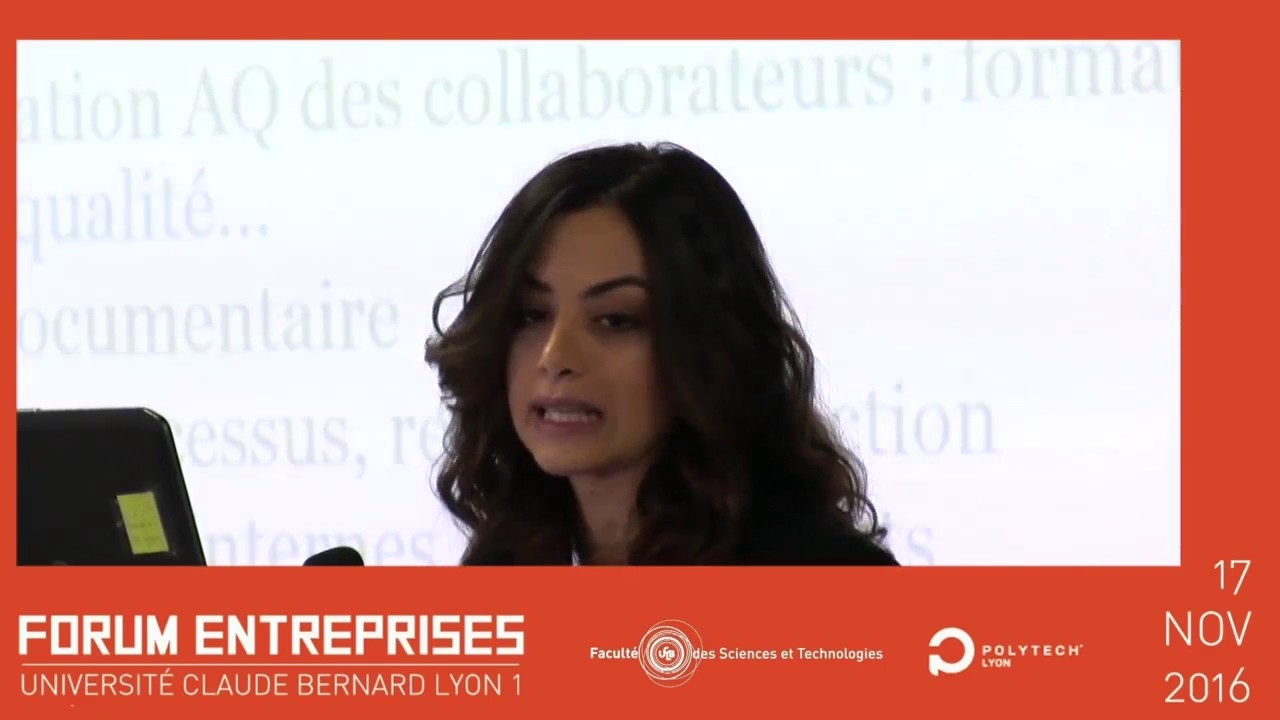 Le métier d'ingénieur qualité - Forum Entreprises 2016