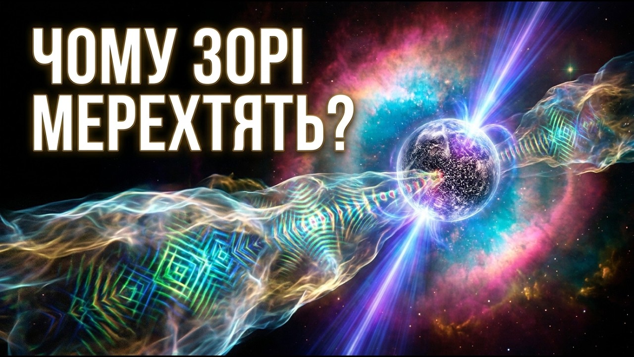 Чому зорі мерехтять, а планети — ні? Справжня фізика нічного неба