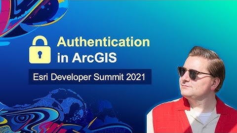 Authentication in ArcGIS