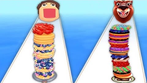 pancake rush gameplay all levels android.ios