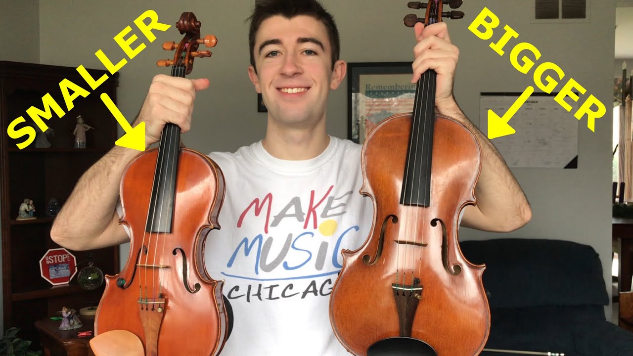 sum naturpark luft Violin vs. Viola—What's the Difference? (Which is Harder?) - YouTube