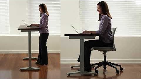 How to Reset WorkUp® Height Adjustable Table